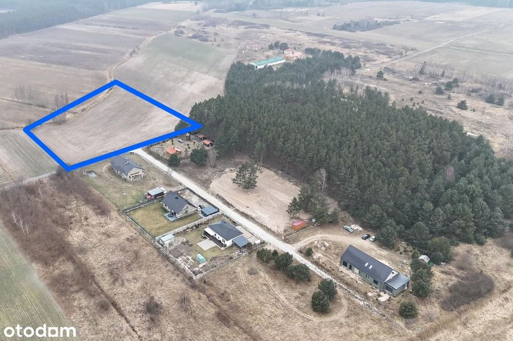 Wyjątkowa działka w Siedlisku - cena 48,39 zł za 1 mkw. Okazja. 93 a.