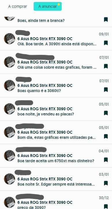6 Asus ROG Strix RTX 3090 OC
