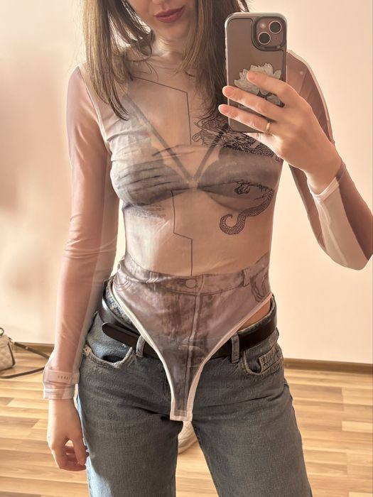 Прозорий боді/тіло