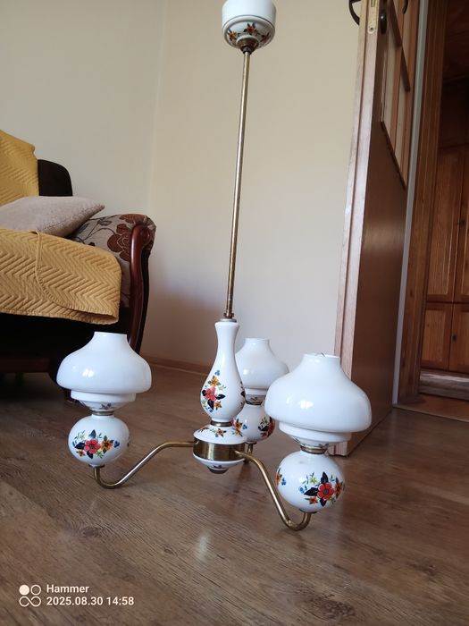 Żyrandol ..PRL..