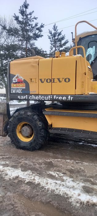Volvo ew140c вольво екскаватор