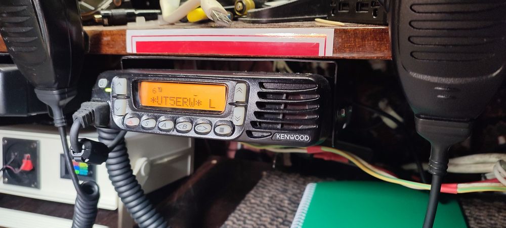 Кеnwood TK-7760 TK-8180 + диплексер. VHF UHF