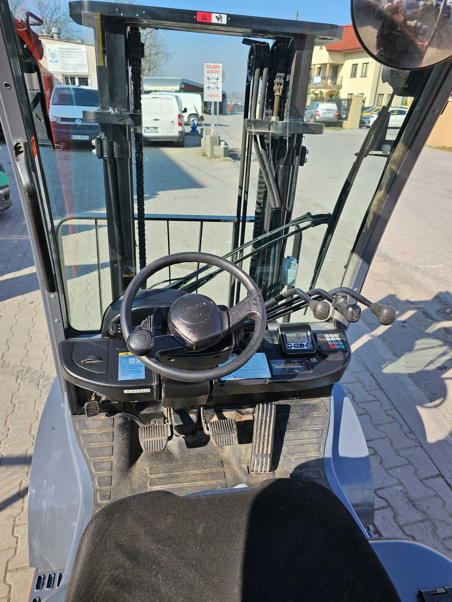 Wózek widłowy TOYOTA 02-8FGF25 r. 2019 tylko 1550mth super stan Kraków