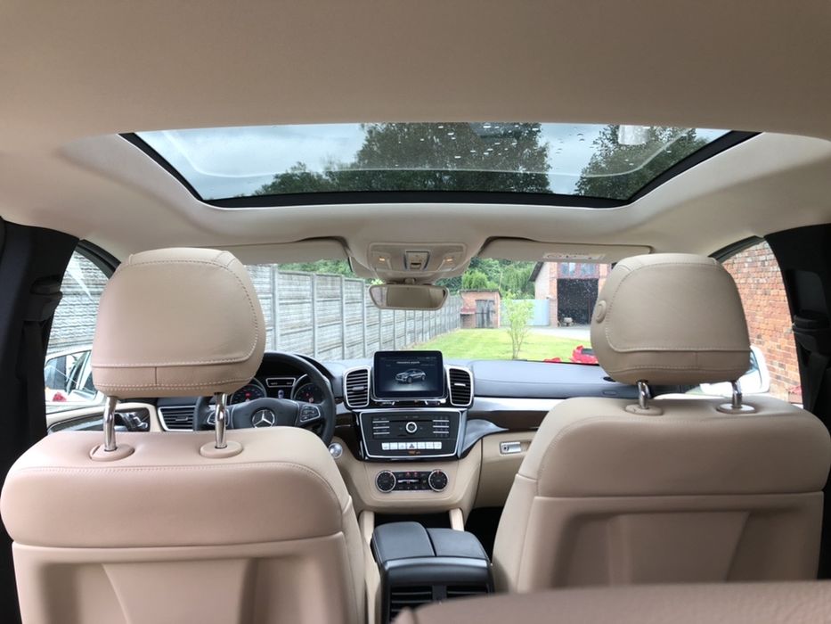 Auto do Ślubu MERCEDES GLE 400 Panoramiczny Dach, biała perła