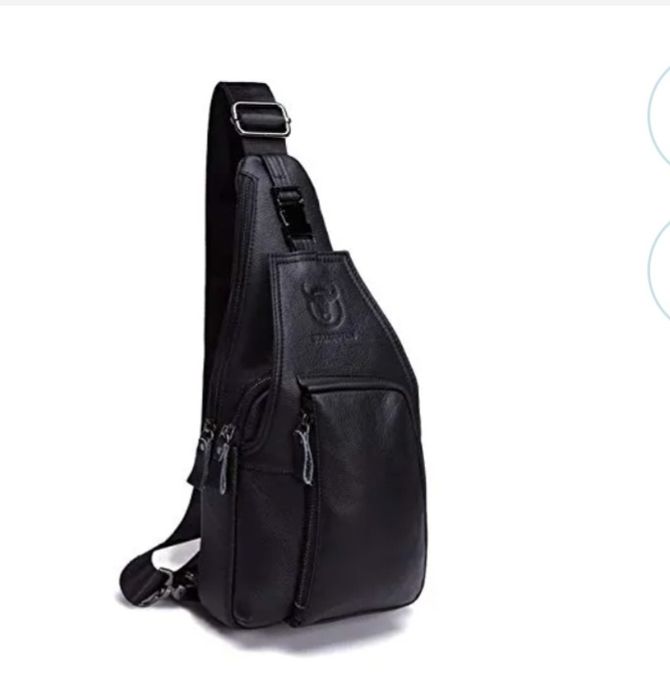 Męska skórzana torba na ramie BULLCAPTAIN