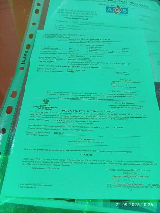 Butla gazowa samochodowa