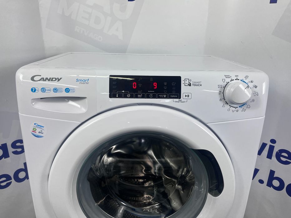 Pralka Candy Smart Inverter Slim 7Kg/1200 Ob /A+/Dostawa/6Mscgwarancja