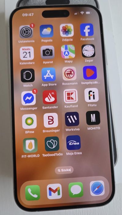 Iphone 15 pro 256 gb bialy .