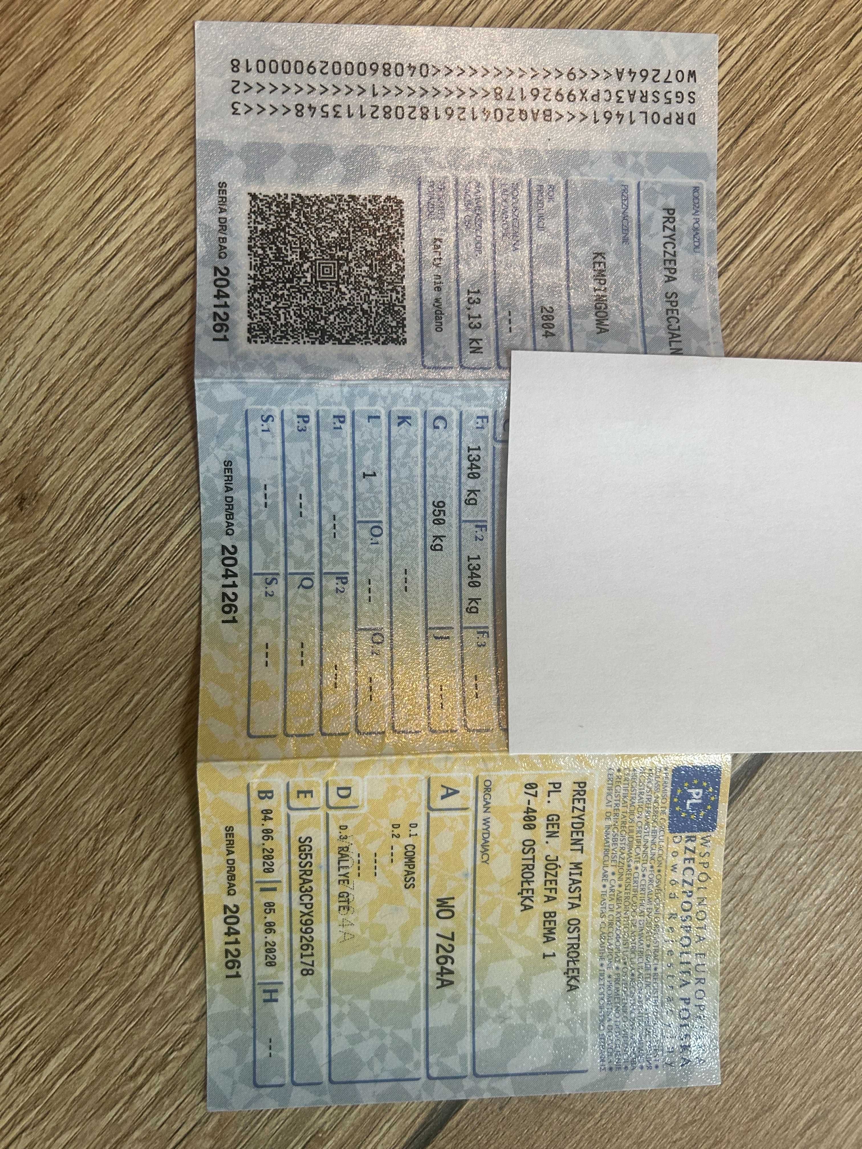 Przyczepa kempingowa COMPAS