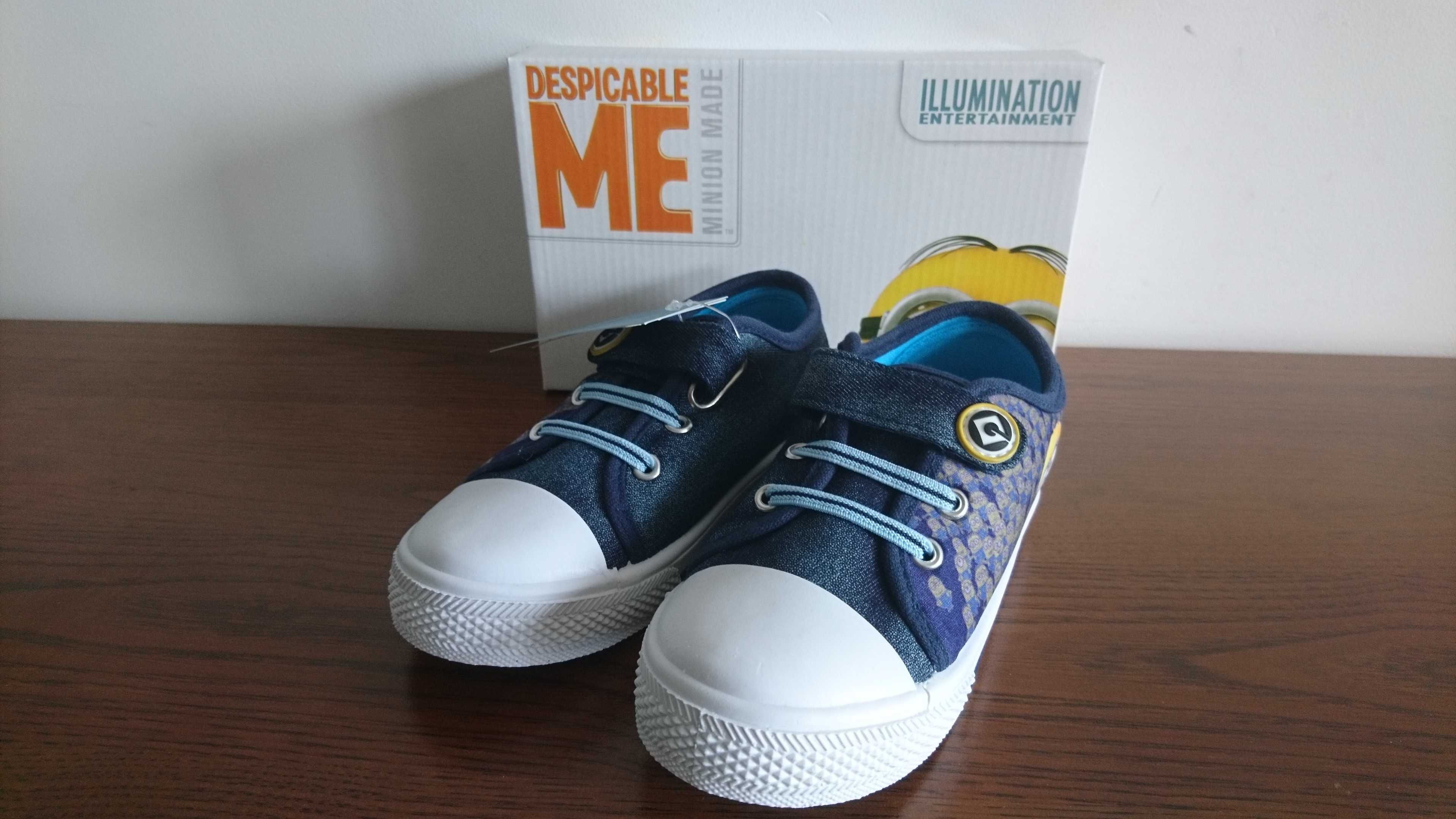 Tenisówki sneakersy Minionki r.30