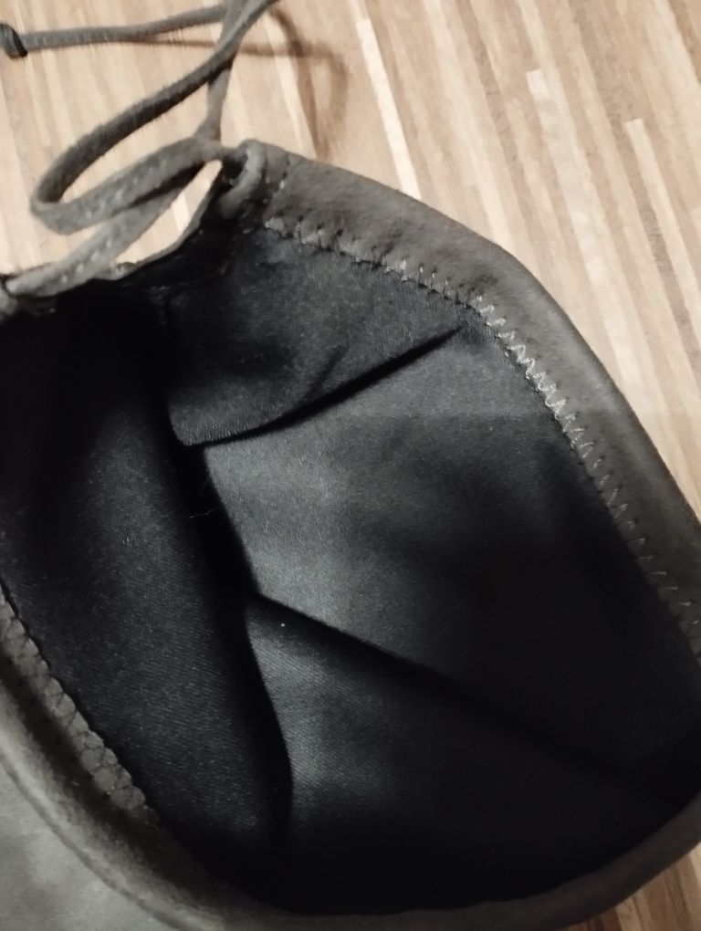 168 Anna Field szare długie kozaki na klocku 39