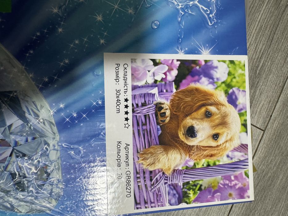 Набір для творчості картини. Діамантова мозаїка