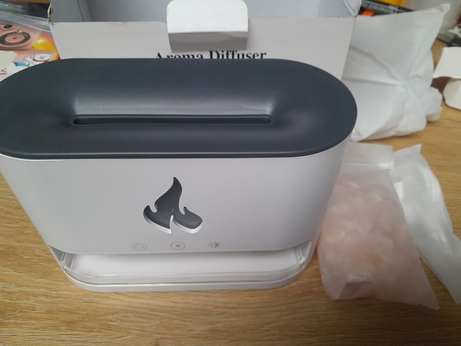 Aromaterapia dyfuzor sól himalajska nawilżacz powietrza