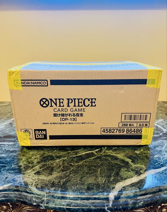One piece TCG booster box Case OP-13 japoński (12x boxów) sealed