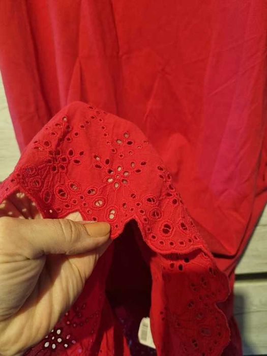 Sukienka różowa luźna