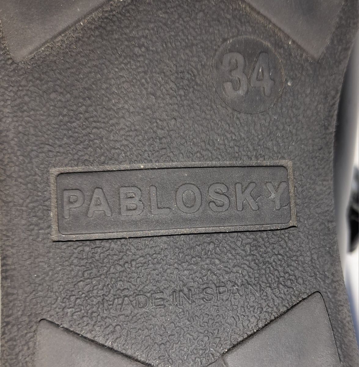 Шкіряні туфельки для дівчинки PABLOSKY р.34