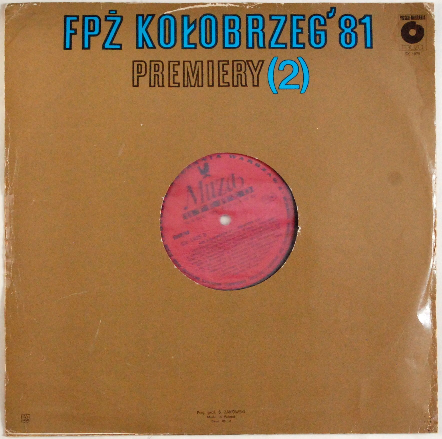VA - FPŻ Kołobrzeg' 81 Premiery (2) (SX 1975)