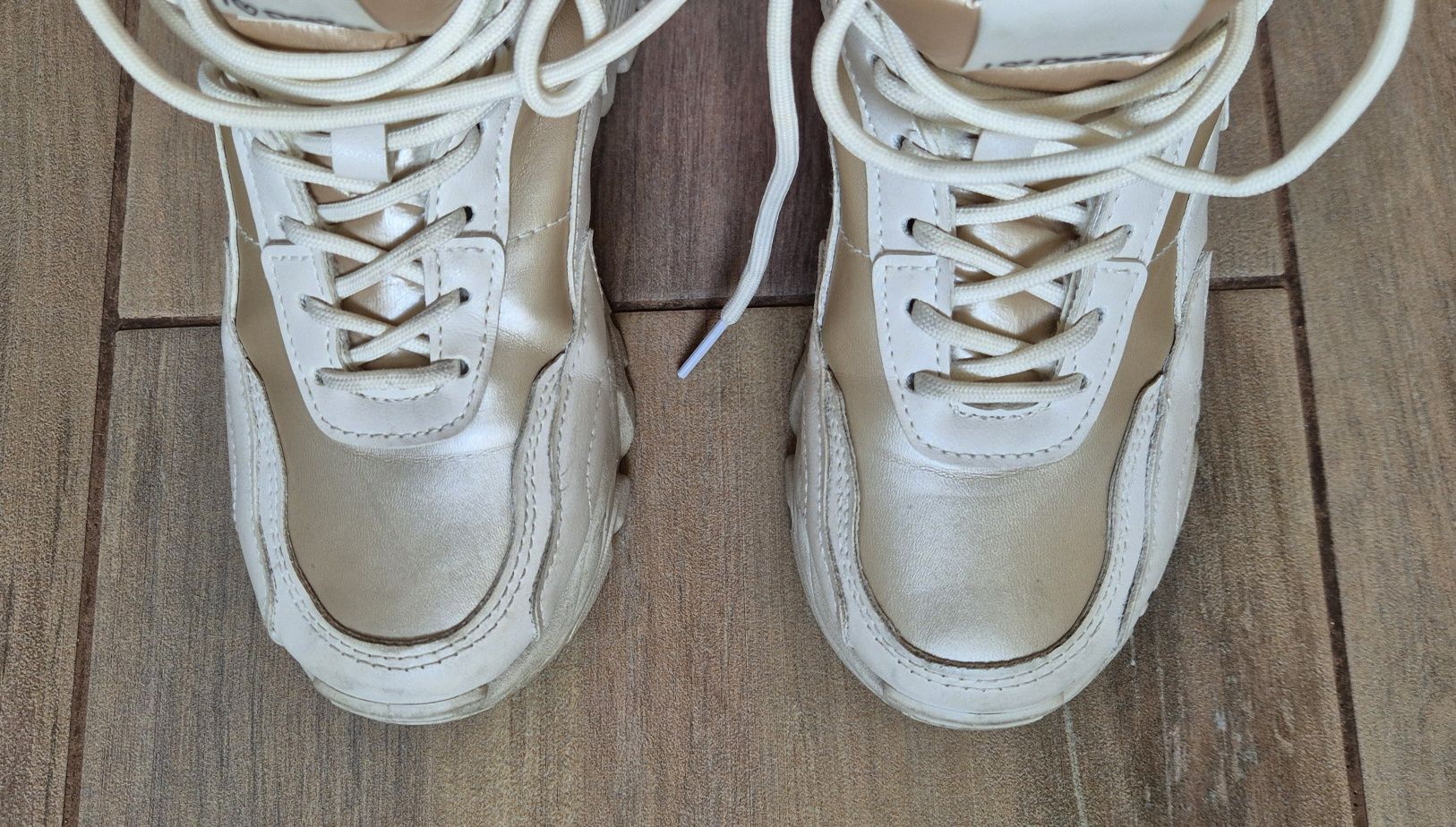 Buty zimowe ocieplane dla dziewczynki DeeZee r. 33. Stan idealny