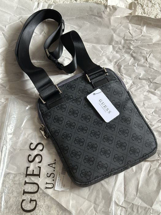 ТОП КАЧЕСТВО! Сумка мужская Guess Vezzola | Сумки Гесс