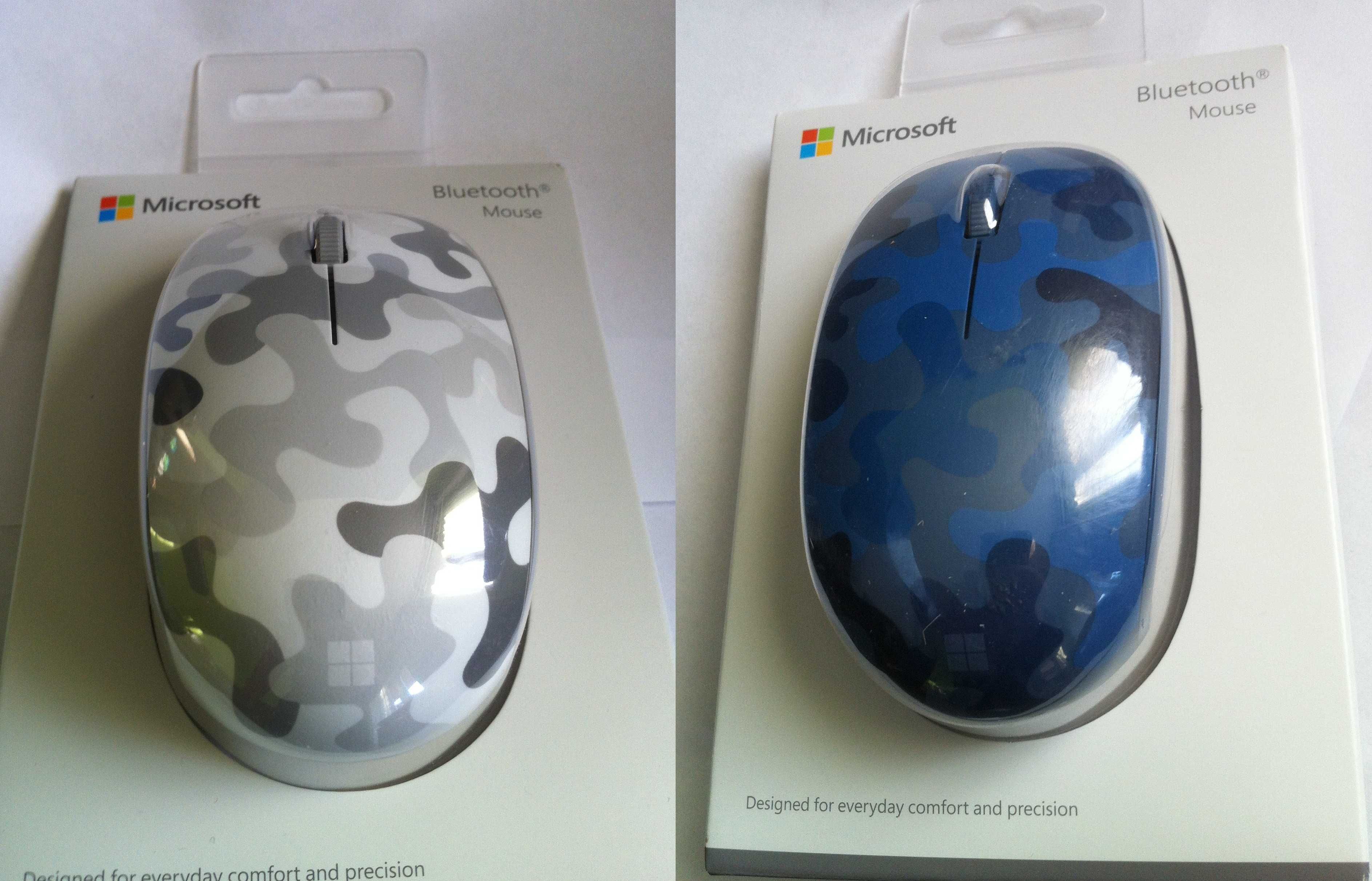 Myszka MICROSOFT Nowa Gwarancja Bluetooth Mouse Camo (arctic/biała)