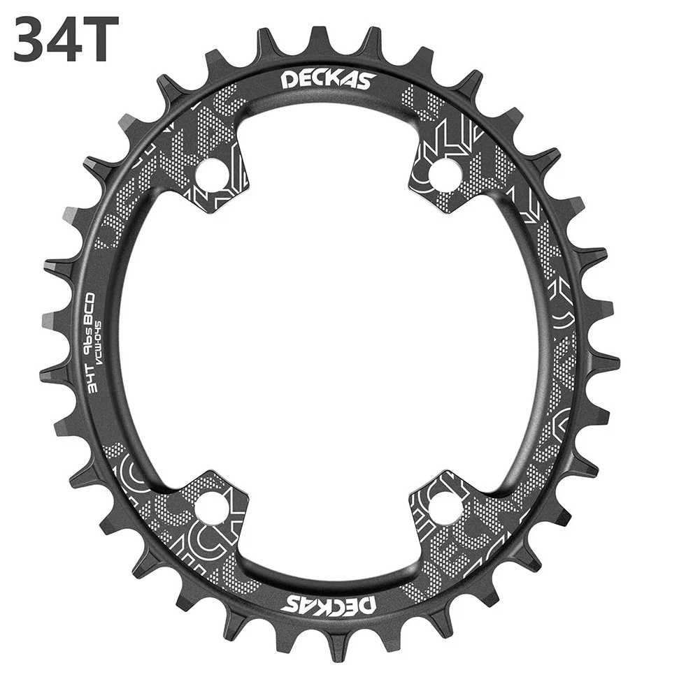 OVALNA Zębatka DECKAS 32 / 34 / 36 / 38T 96 BCD M7000 M8000 M9000
