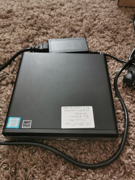 Неттоп десктоп HP ProDesk 400 g4 8/120 GB SSD i5-8500T 3.5MHz, win10