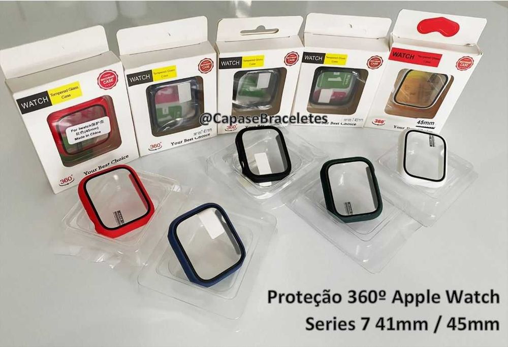 Capa proteção 360 Apple Watch Series 8