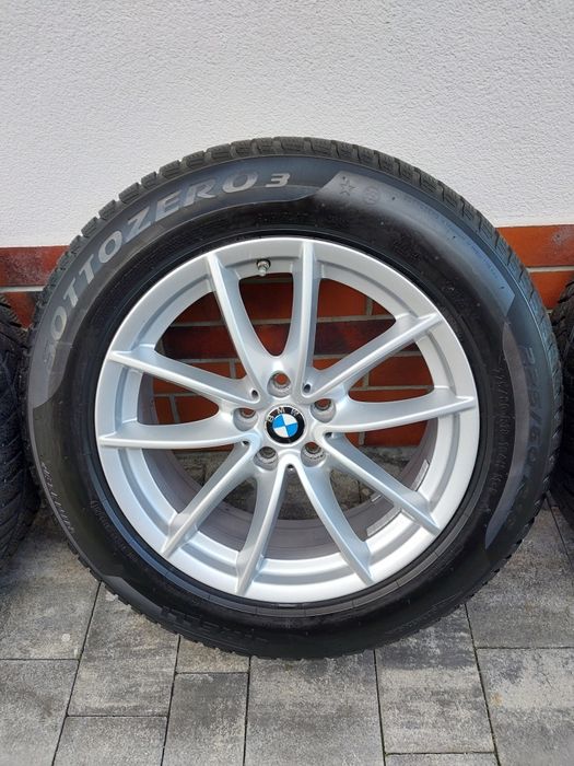 Felgi 18 BMW 5x120 z oponami zimowymi Pirelli 225/60 r18