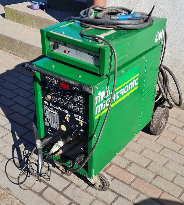 Spawarka TIG AC DC MMA MIGATRONIC MTE 320 + Chłodzenie , do Aluminium