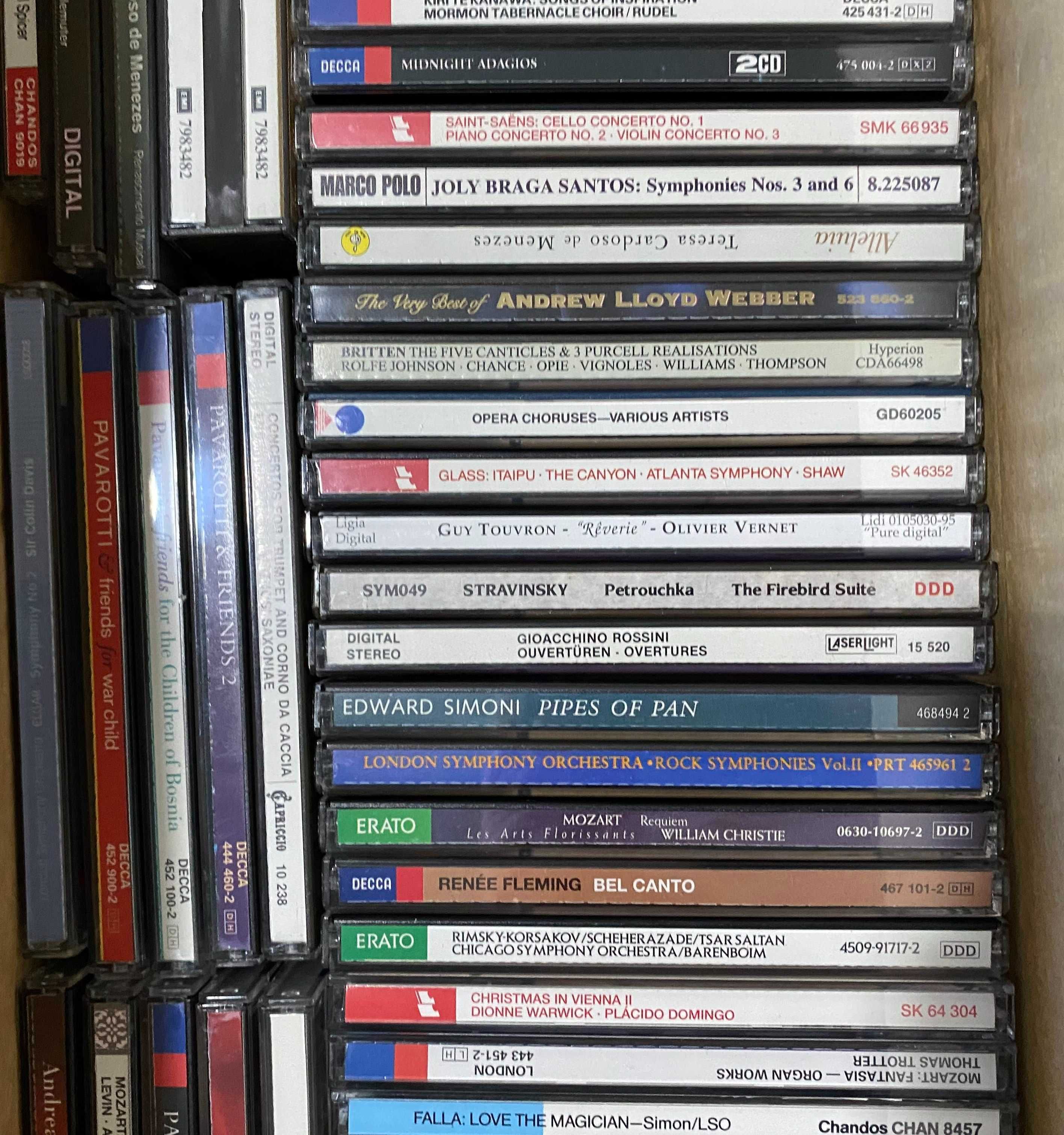 Lote de CD's - (58 un) -  Música Clássica