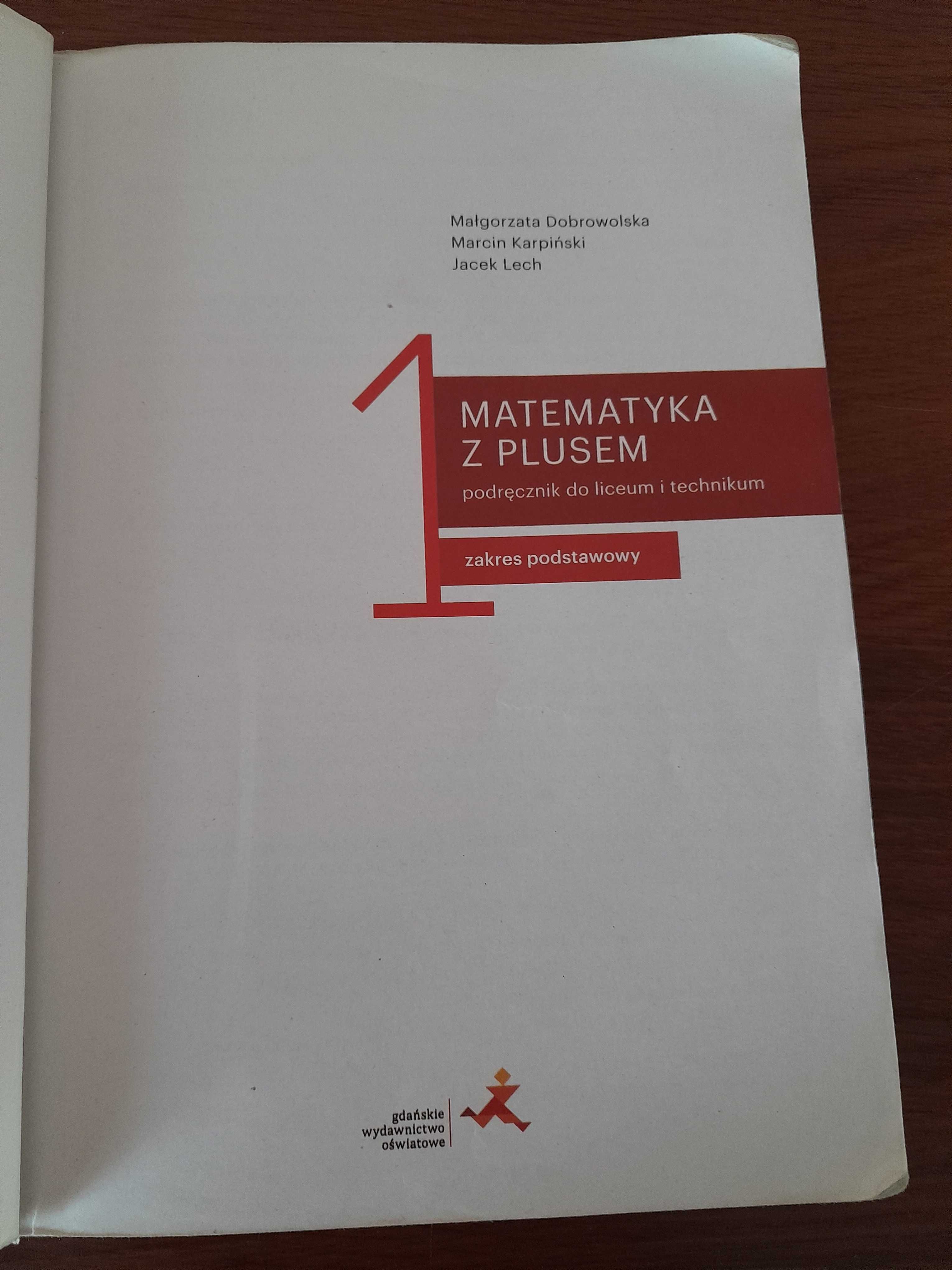 Matematyka z plusem 1 zakres podstawowy