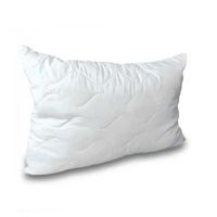 Подушка  стеганная антиаллергенная  для сна белого цвета