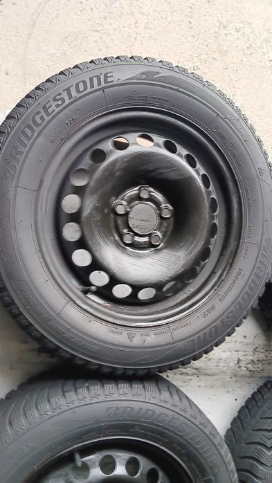 Koła , felgi stalowe 5x100 15" et 40 VW, SKODA oryginał 185/65/15