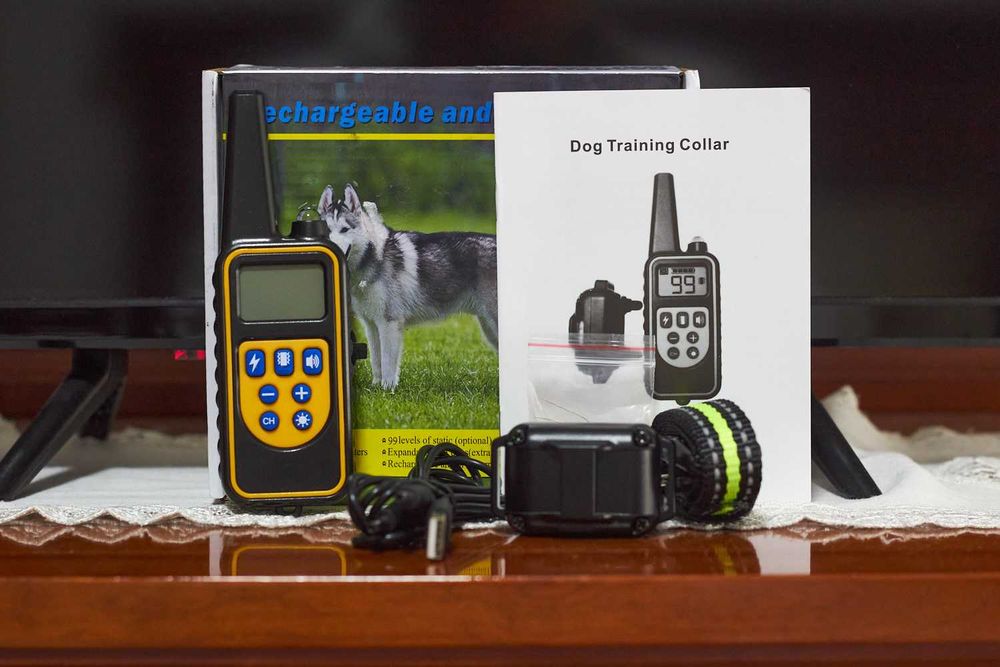 Coleira de adestramento com controlo — até 800m e à prova d'água