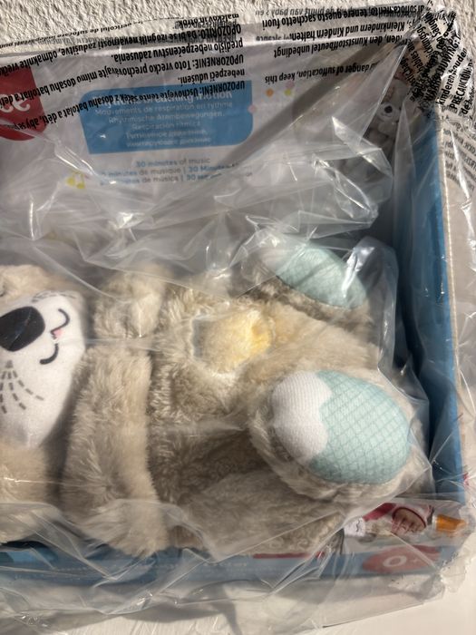 Fisher Price - Peluche Lontra Hora de Dormir Novo