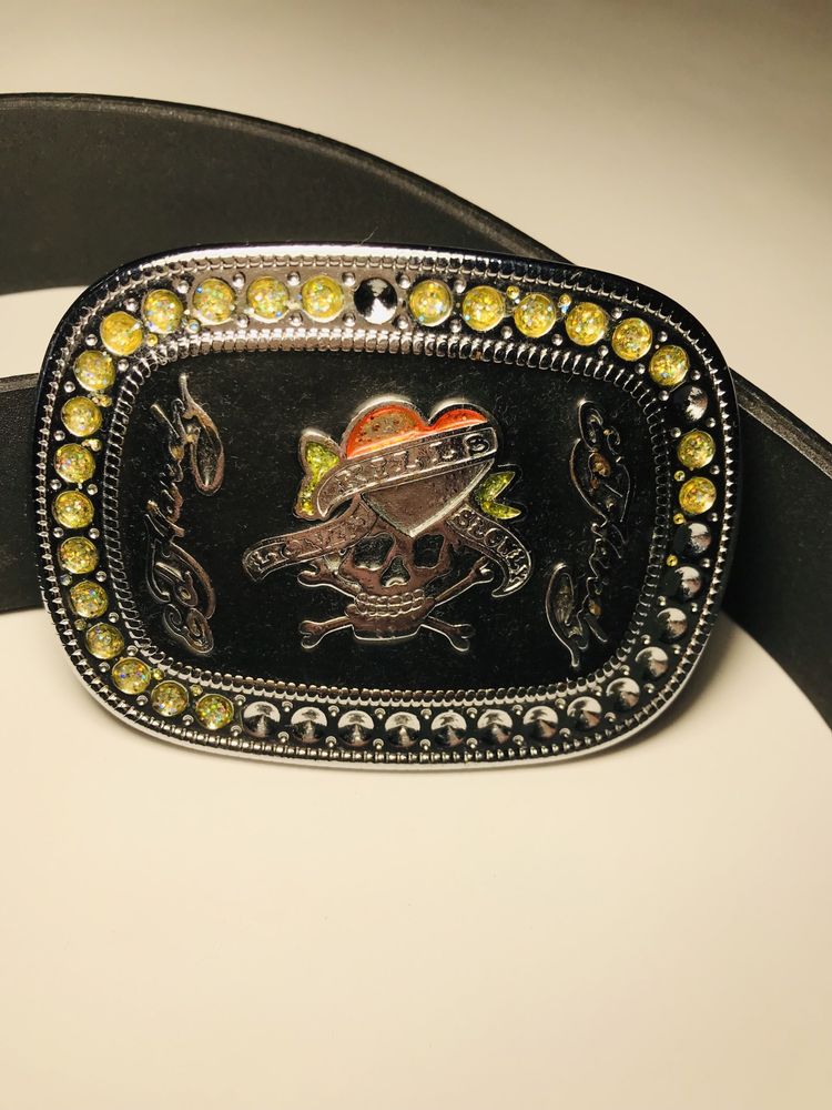 Ремень ed hardy sk8 y2k