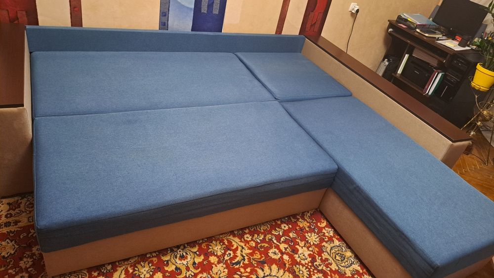 Кутовий диван Єврокнижка, трансформер