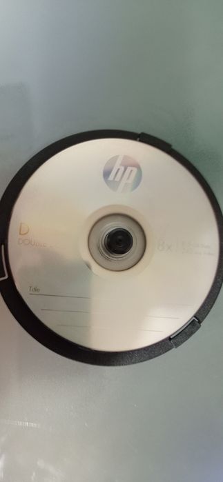 DVD dl + dual layer 8.5 GB HP pack de 8 dvds