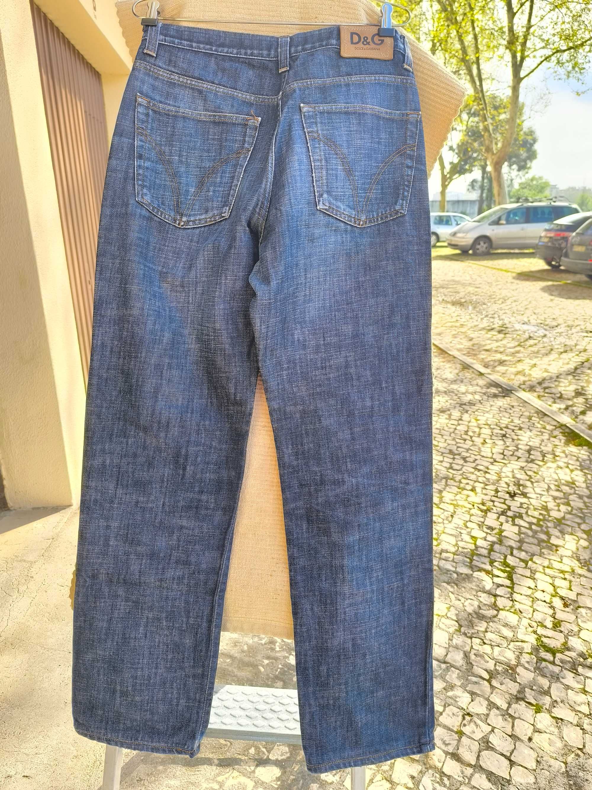 Jeans 34, D&G. Em excelente estado.
Vintage