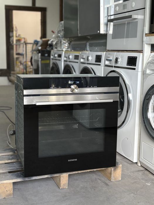 Вбудована духова шафа Siemens HB674GBS1/63 з самоочищенням
