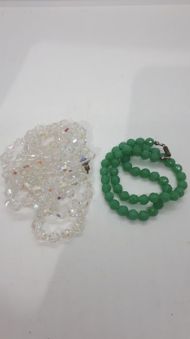 Бусы Аврора Бореалис,бусы хризопраз