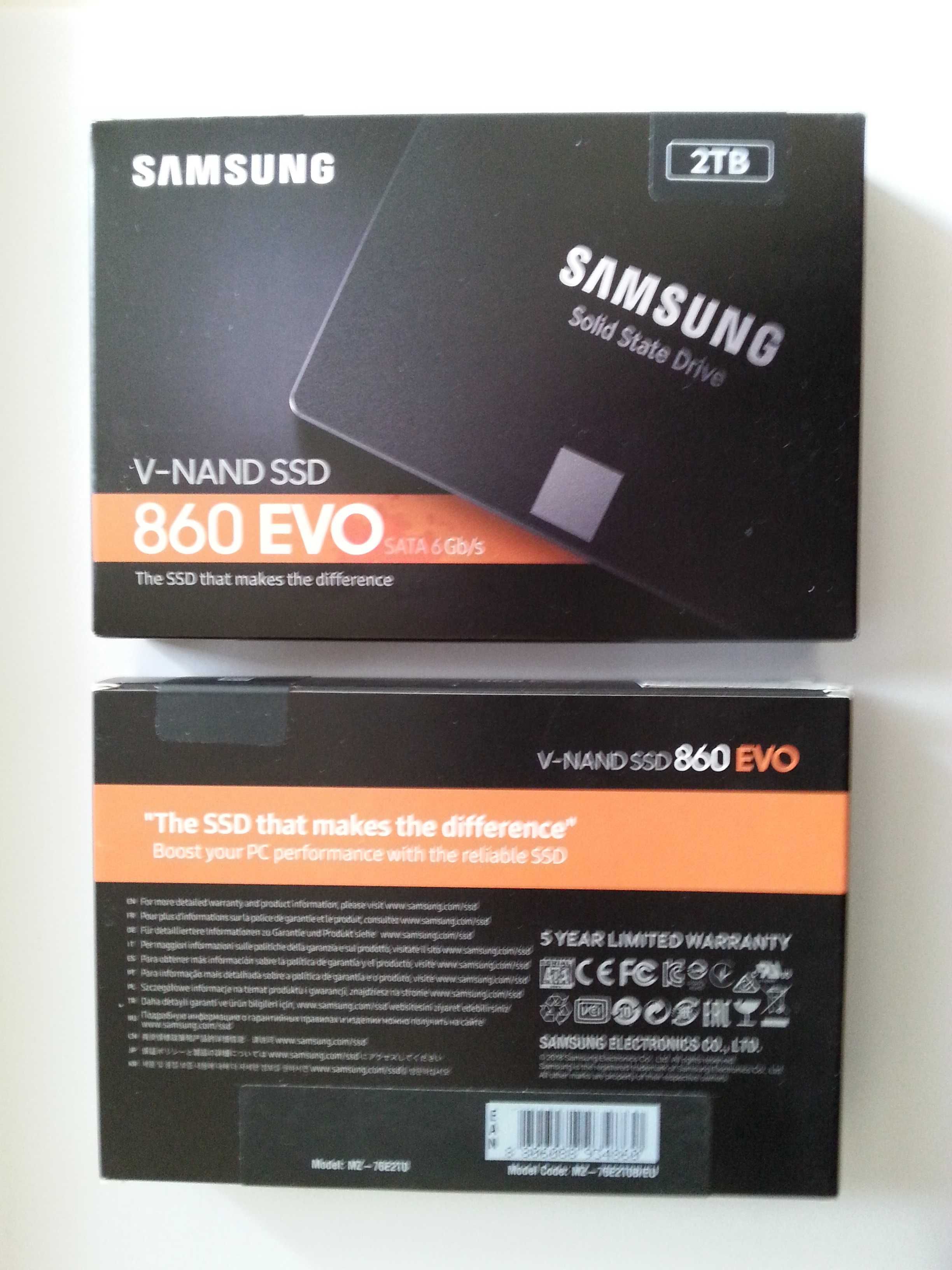 Nowy,zapakowany-super dysk ssd- Samsung 860 EVO-1 TB.Polecam inne