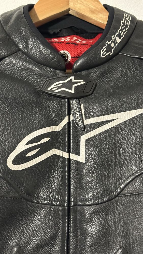 Casaco Alpinestars Em Pele Novo