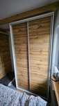 Szafa przesuwna FlexBlack Red White 45x240x120