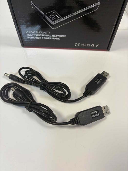 Міні UPS, ДБЖ для роутера DC1018. 18 Вт, 10400 mAh! + БОНУС!