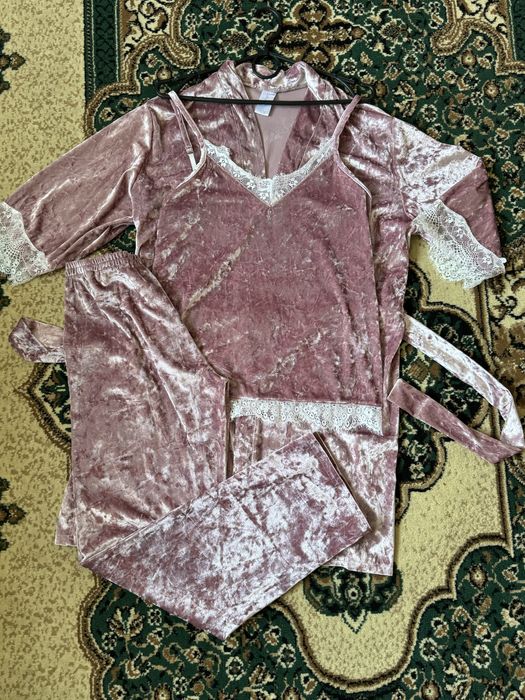 Maritel піжама трійка жіноча рожева