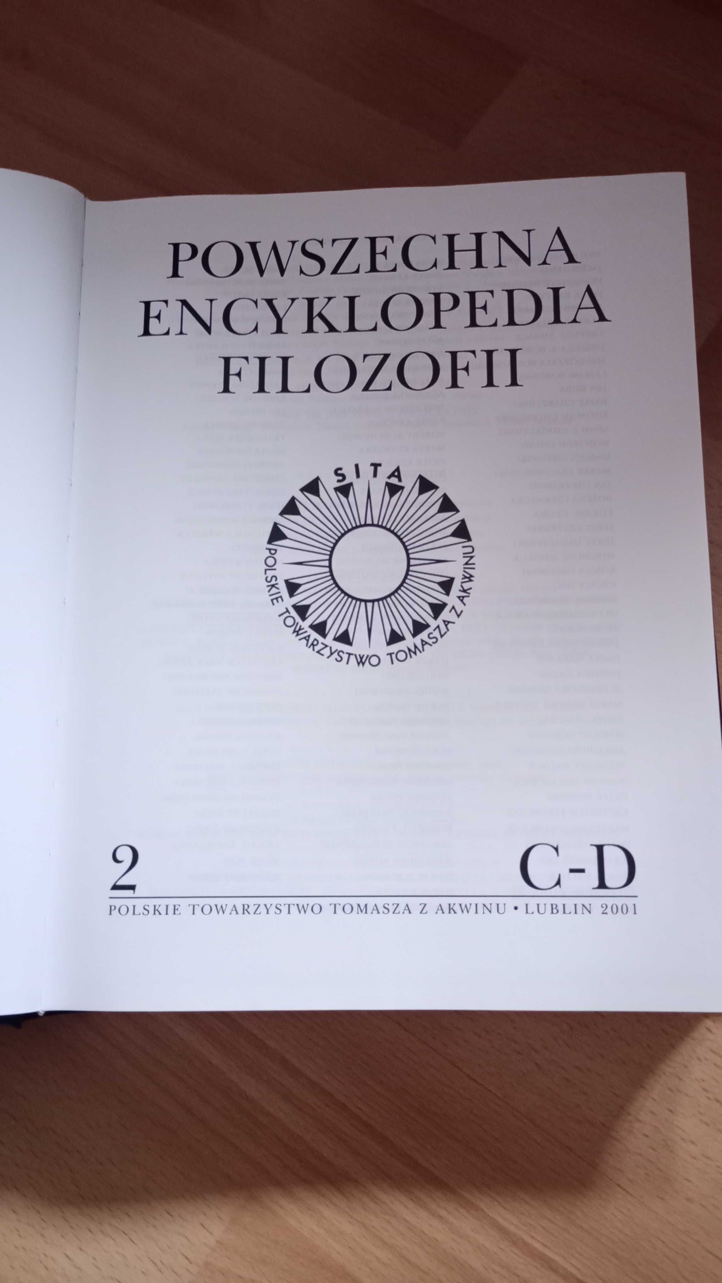Powszechna encyklopedia filozofii tom II, C-D