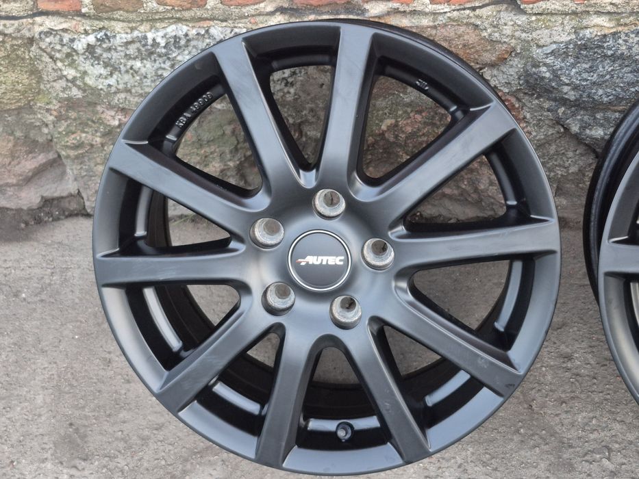 Alufelgi 16" Autec Skandic 5x112 czarne czujniki Mini BMW +Gratis
