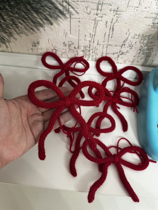 Бантики вграшки на ялинку ручна робота
