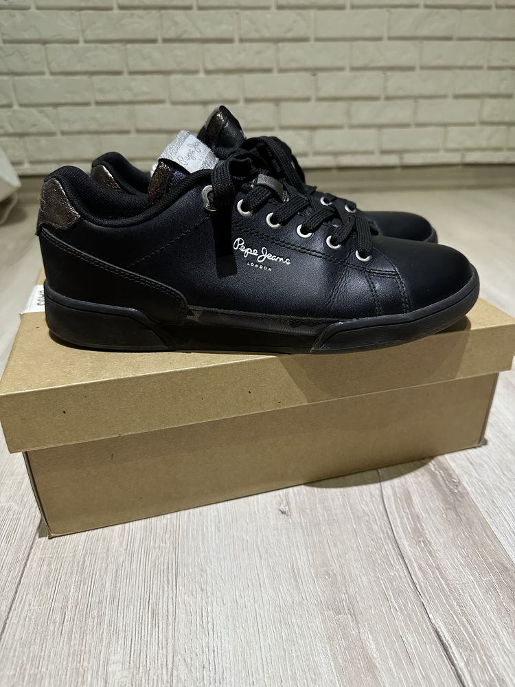 Шкіряні кеди Pepe Jeans London